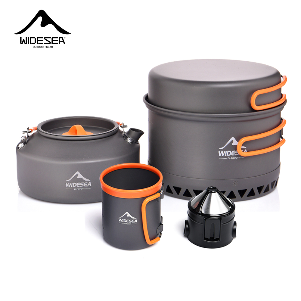 Outdoor Coffee Equipment - Conjunto de Utensílios de Mesa para