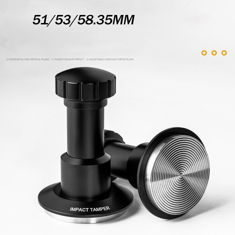 Espresso Tamper Set - 51/53/58mm calcadeira de impacto de café