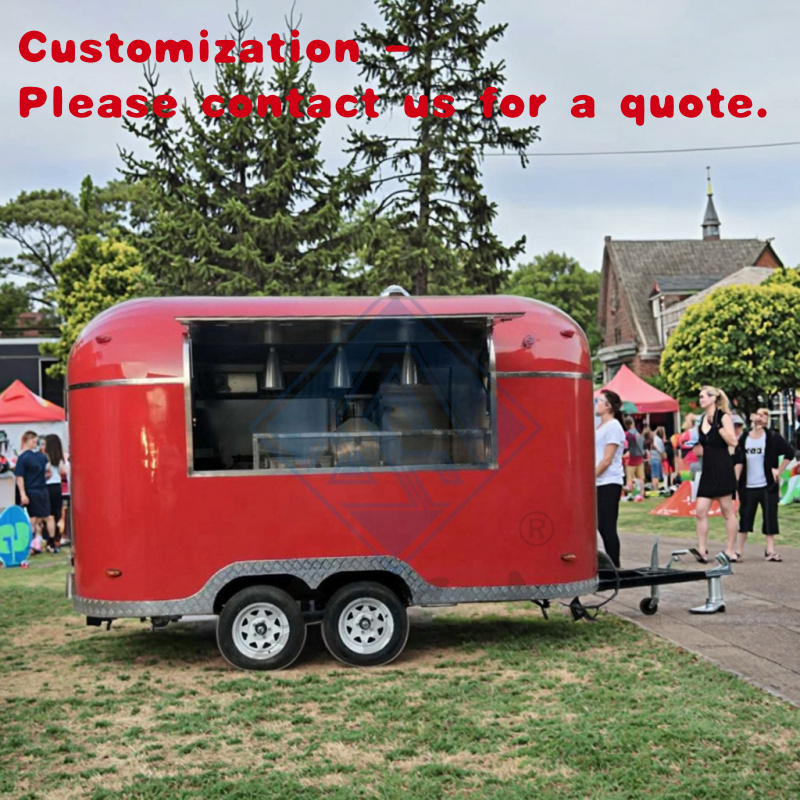 Coffee Shop Equipment - Trailer de comida grande personalizado, cozinha