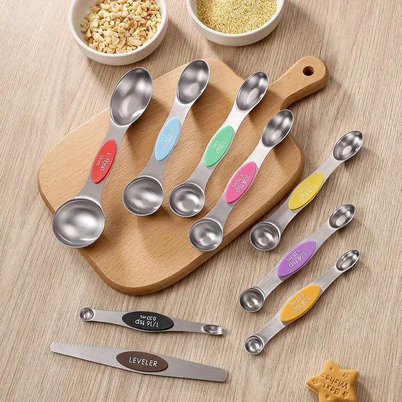 Colher medidora de cabeça dupl - Coffee Shop Equipment avaliação e preço