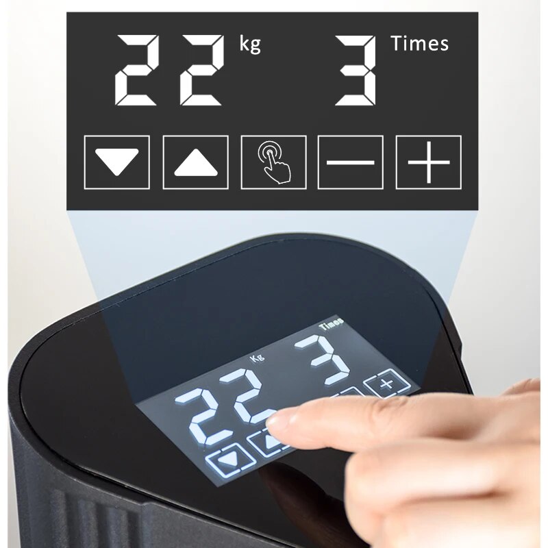 Máquina elétrica automática do - Espresso Tamper Set avaliação e preço