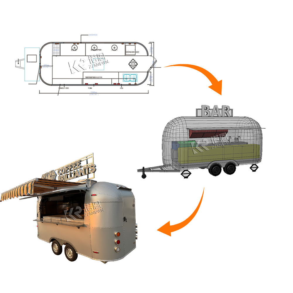 Novo Design 2026: Food Truck M - Coffee Equipment For Coffee Shop avaliação e preço