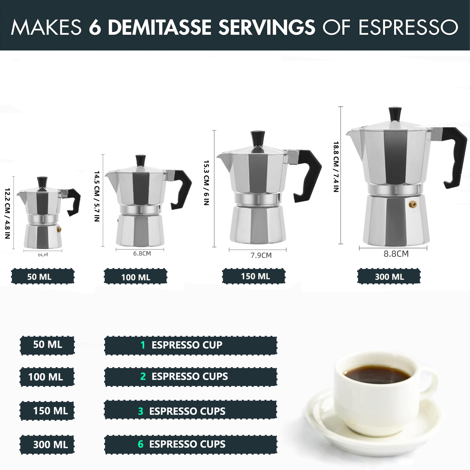 Cafeteira Moka Clássica de Alu - Outdoor Coffee Equipment avaliação e preço
