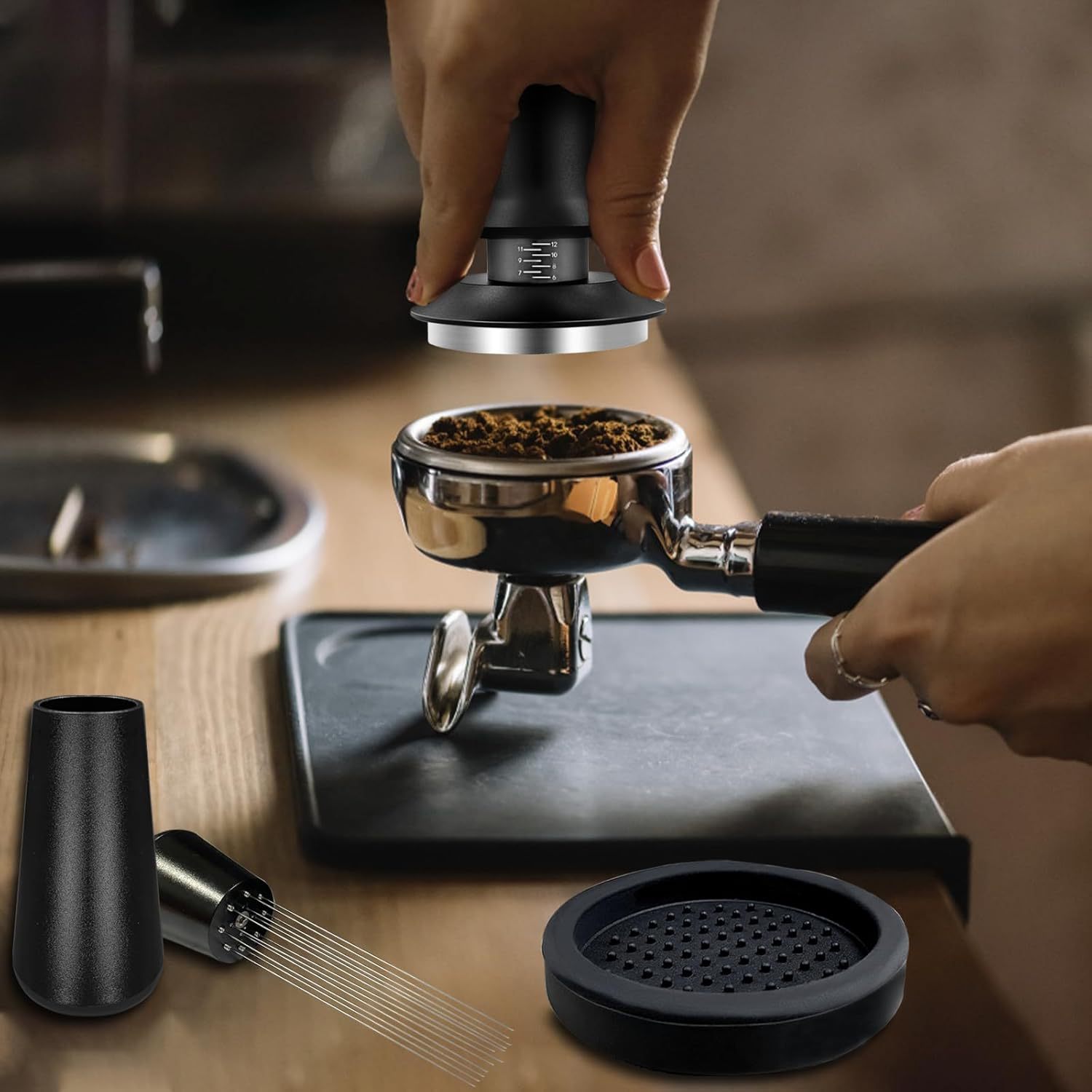 Kit de Acessórios para Espress - Espresso Tamper Set avaliação e preço