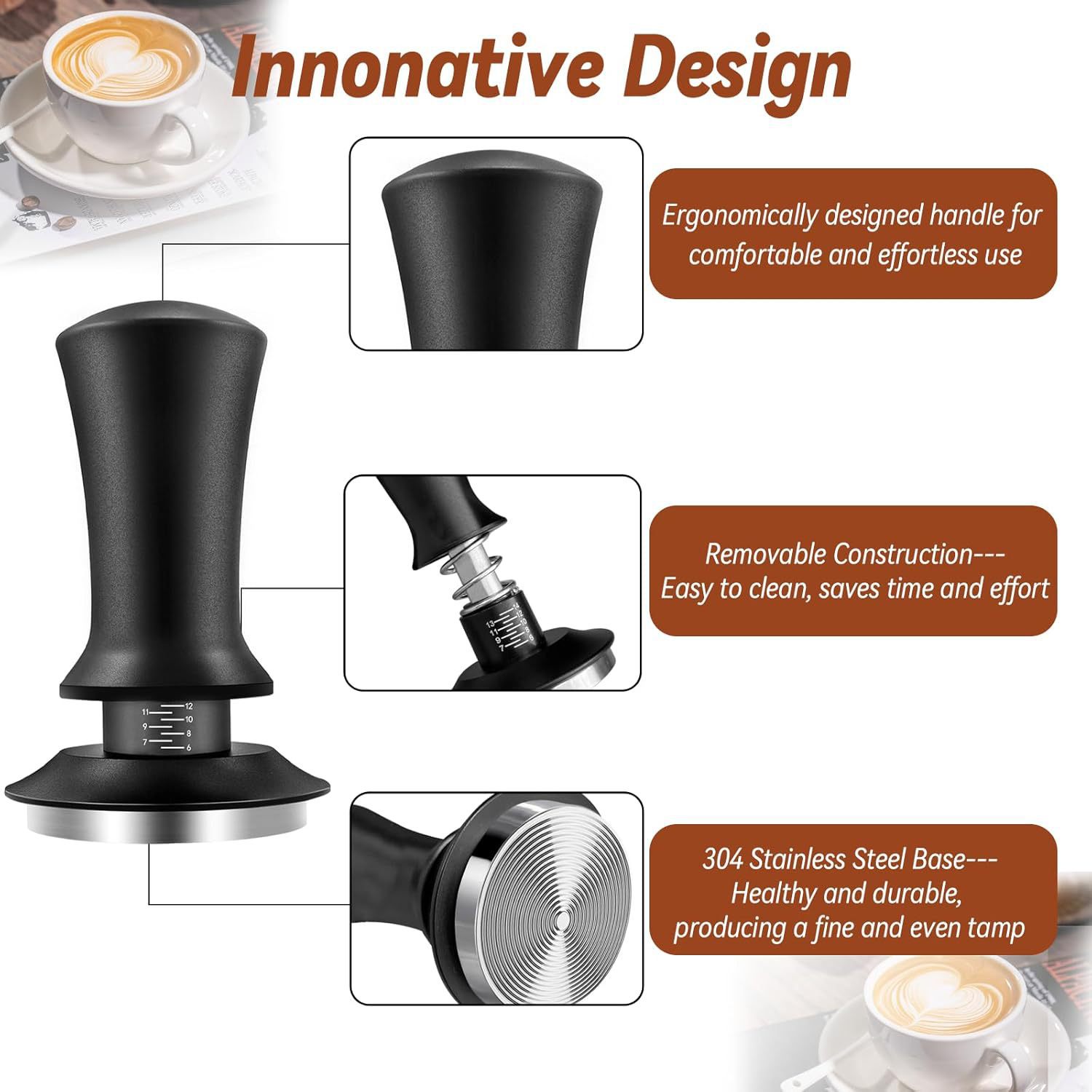 Kit de Acessórios para Espress - Espresso Tamper Set avaliação e preço