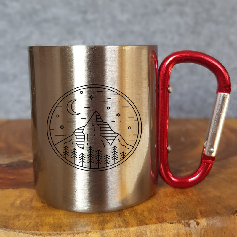 Caneca de camping em aço inoxi - Outdoor Coffee Equipment avaliação e preço