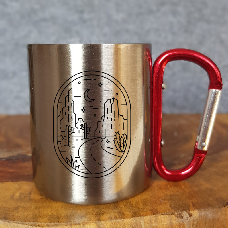 Caneca de camping em aço inoxi - Outdoor Coffee Equipment avaliação e preço